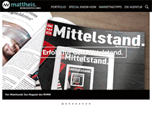 Tablet Screenshot of mattheis-berlin.de
